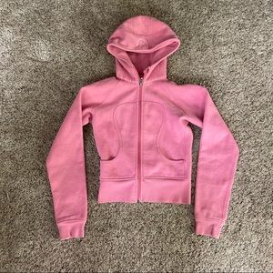 Lululemon Full Zip Scuba Hoodie Pink